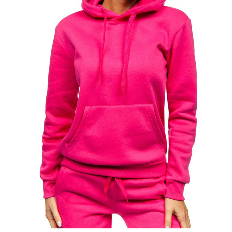 Women Pink Slim Fit Tracksuits