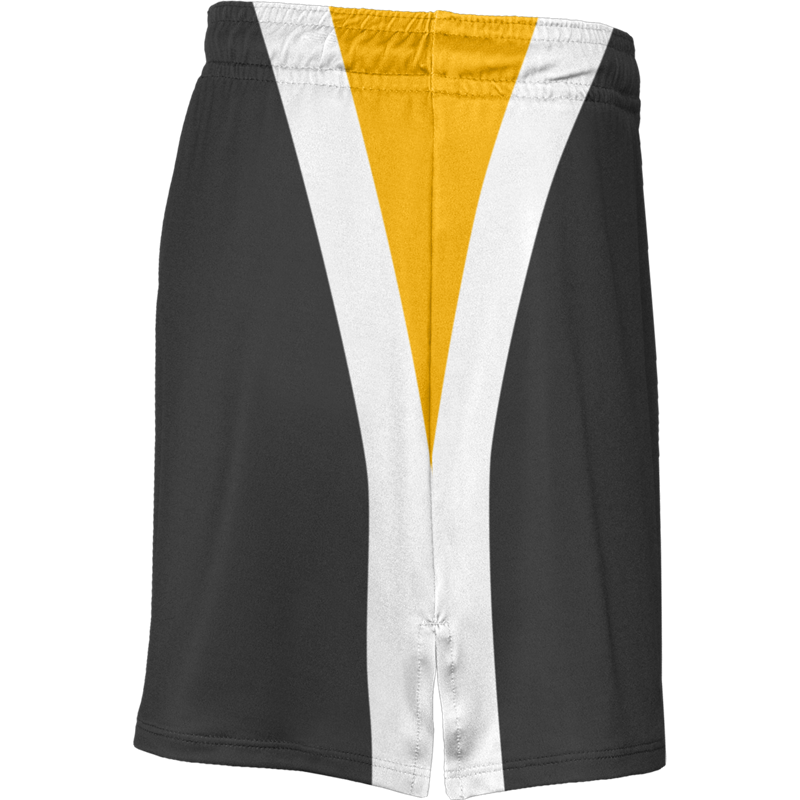 Women Grey & Yellow Colorblocked Tennis Wear Skirt